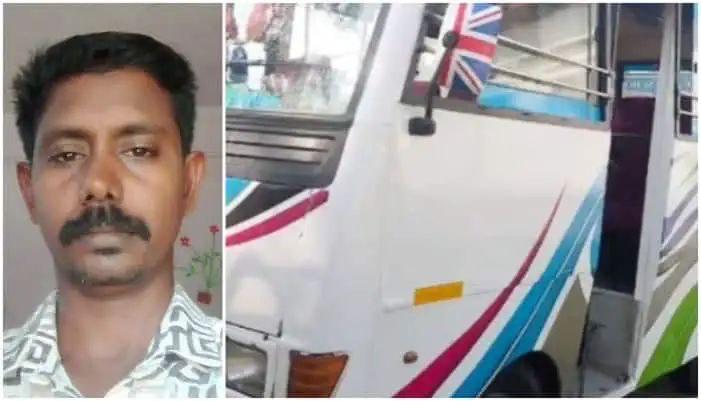 School bus driverസ്കൂള്‍ ബസ് ഡ്രൈവര്‍ ബസിനുള്ളില്‍ മരിച്ച നിലയിൽ