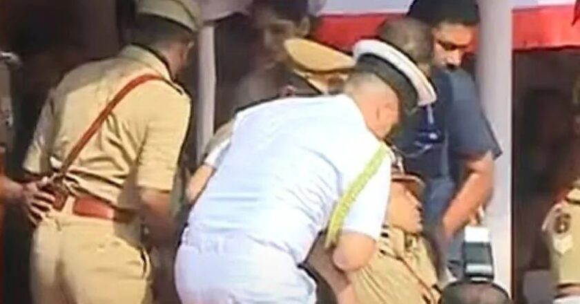 Republic Day 2025 റിപബ്ലിക് ദിന പരേഡിനിടെ സിറ്റി പോലീസ് കമ്മീഷണർ കുഴഞ്ഞുവീണു