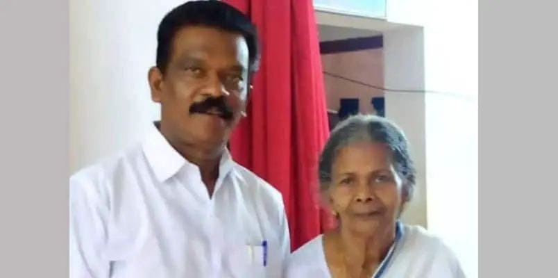 K Radhakrishnan MP’s mother കെ രാധാകൃഷ്ണൻ എംപിയുടെ അമ്മ ചിന്ന അന്തരിച്ചു