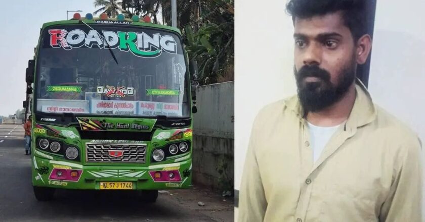 Private bus driver arrested കഞ്ചാവ് ലഹരിയില്‍ ബസ് ഓടിച്ചു; ഡ്രൈവർ പിടിയില്‍