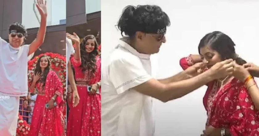 Monalisa മൊണാലിസ കോഴിക്കോടെത്തി;വാലന്റൈൻ സമ്മാനമായി മാലയണിച്ച് ബോച്ചെ