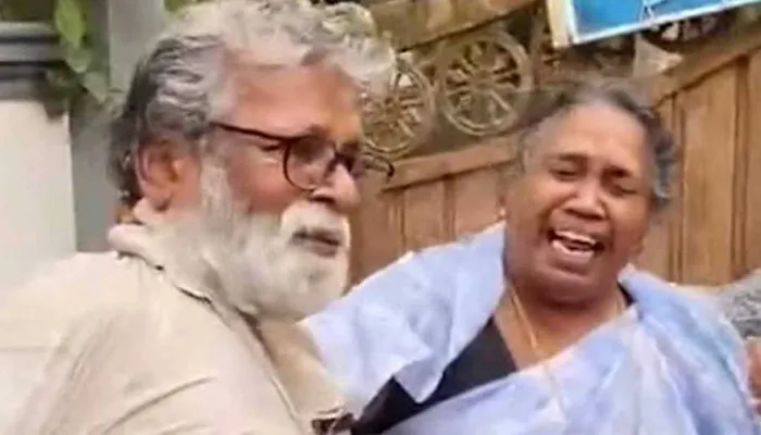 Varkala വർക്കലയിൽ വീട്ടിൽ നിന്ന് പുറത്താക്കിയ വൃദ്ധ ദമ്പതികളെ തിരികെ പ്രവേശിപ്പിച്ചു; മകളും കുടുംബവും താമസം മാറി